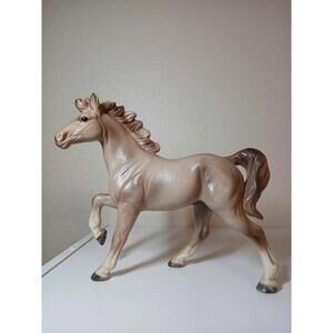 Mid Century Porcelain Horse Figurine Made in Japan 7"